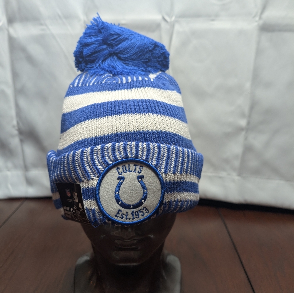 Indianapolis Colts NFL Football New Era Knit Cap Beanie